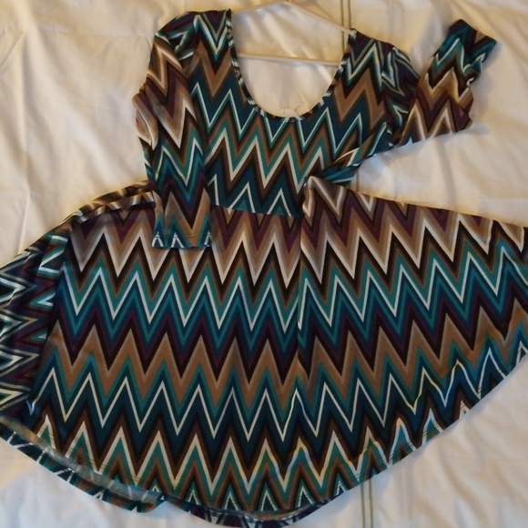 a'gaci Dresses & Skirts - Flare Multicolor dress